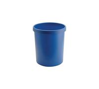 Helit H6106134 Corbeille à papier diamètre 390 mm hauteur 405 mm 30 l (Bleu) (Import Allemagne)