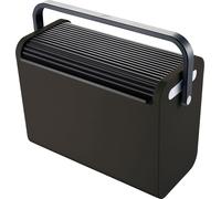 helit H6110195 Hängeregistraturbox ohne Mappen schwarz mit Deckel für 25 Hängemappen oder 2 Aktenordner A4
