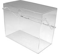 helit h6214702 Petit kartei pour 300 cartes, DIN A7, horizontal, transparent