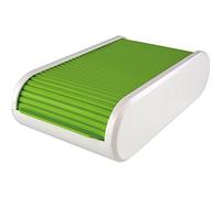 helit h6218050 Carte de visite Box Colours pour 300 cartes, translucide vert