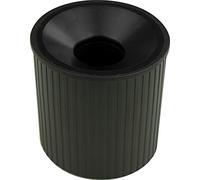 Helit Pot à trombones Linear H6390895 Aimanté Polystyrène Noir H 73 mm