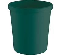 helit H6405852 Corbeille à papier « the green german », 18 l, en plastique recyclé, certifié Blauer Engel (vert), 1 pièce