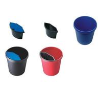 helit - insertion d'ordure pour Corbeille papier H61058/H61052, Gris Gris G