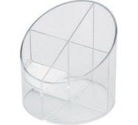 Helit Multipot Economy Transparent, 4 Compartiments,