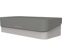 helit Organiseur de bureau mobile gris clair