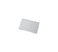 Helit Support horizontal pivotant H7207982 – Boîte pochette pour carte index format A6 Gris clair