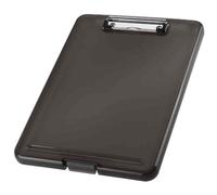 Helit Porte-Bloc Avec Compartiment "The Clip", A4, Gris