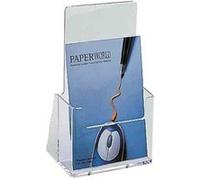 Helit - porte-brochure de table, 1 tiers de a4 c6, 1 compartiment h2351002 G