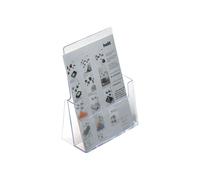 Helit Porte-Brochure De Table, A5 Portrait, 1 Compartiment