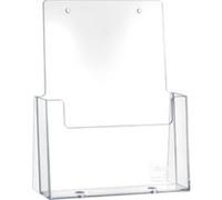 Helit Porte-brochures de table H2352102 – A5 portrait transparent 1 compartiment