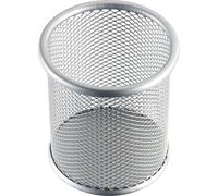 Helit Pot À Crayons "The Round Network", Argent