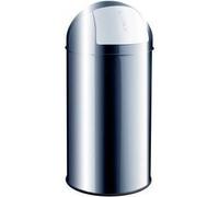 Helit poubelle avec clapet push, 50 litres