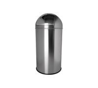 helit Poubelle D.360xH745 mm 50 l acier inoxydable