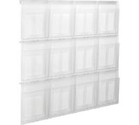 helit Présentoir mural PLACATIV 12 cases DIN A4 vertical transparent