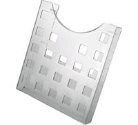 Helit the grid H6102502 Porte-brochures transparent DIN A4 Nombre de compartiments 1 N/A 1 pc(s) (l x H x P) 239 x 262 x 47 mm