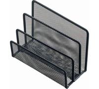 Helit Trieur À Courrier Mesh En Fil Métal 3 Compartiments Noir