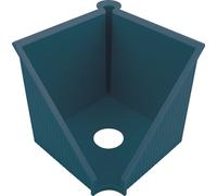 helit Zettelbox "the green cube line" blau