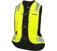 Helite Turtle 2.0 Hi-Vis Gilet airbag, Jaune néon, Taille XL-L