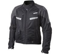 Helite Vented 2.0 Veste textile de moto d’airbag, noir, Taille M