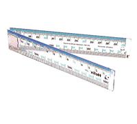 Helix Folding 12Ins Rule Rouleau Pliable 30 cm