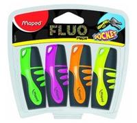 Helix maped lot de 4 surligneurs 742777 G