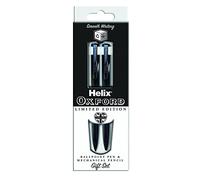 Helix Oxford Ensemble stylo à bille et porte-mine Noir