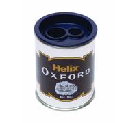 Helix Oxford Lot de 10 taille-crayons à deux trous Bleu