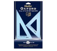 Helix Oxford Lot de 2 équerres 45°/60° 31 cm