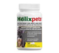 Helix Pets - Multinutriment naturel pour animaux de compagnie | Protège les articulations et les os | à base de collagène, plantes, vitamines et minéraux | 30 comprimés à mâcher