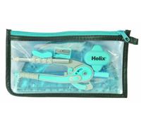 Helix Super School Lot de 10 kit de maths 6 pièces Couleurs assorties