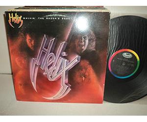 HELIX - walkin' the razor's edge LP