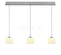 Hell Abby Suspension LED 3 foyers aluminium mat Ce luminaire comporte des modules à LED prémontés de classes énergétiques A A++, A+, A
