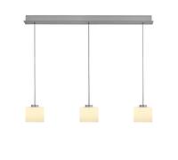 HELL Abby Suspension LED carré , 3 sources lumineuses avec Télécommande, 20661/3-36,