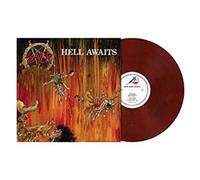 Hell Awaits Vinyle Rouge Marbré Vinyle