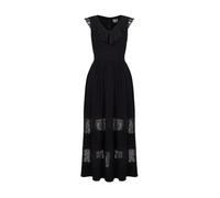 Hell Bunny Mortem Maxi Dress Femme Robe Longue Noir 100% Viscose