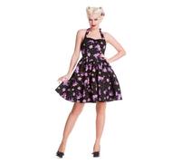 Hell Bunny robe rockabilly mini avec licol Licornes Petits gâteaux 50ziger ans robe noire - S
