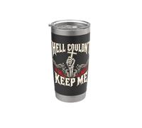 Hell Couldn't Keep Me Christian Cross Chaînes cassées Gobelet isotherme en acier inoxydable double paroi