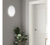 Hell Delta Plafonnier LED, blanc - 45 cm Ce luminaire comporte des modules à LED prémontés de classes énergétiques A A++, A+, A