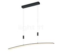 Hell Dual Suspension LED noir Ce luminaire comporte des modules à LED prémontés de classes énergétiques A A++, A+, A