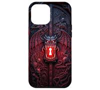Hell Gate Case Demon Door Gothic Horror Dark Fantasy Metal Coque pour iPhone 12 Pro Max