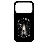 Hell is Empty, All The Demons are Here - Citation de Shakespeare Coque pour iPhone 17 Pro