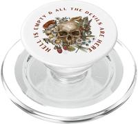 Hell is Empty & All The Devils are Here - Citation de Shakespeare PopSockets PopGrip pour MagSafe