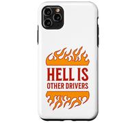 Hell is Other Drivers Funny Road Rage Bad Driver Angry Drive Coque pour iPhone 11 Pro Max