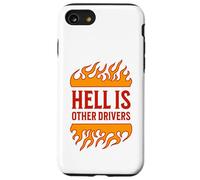 Hell is Other Drivers Funny Road Rage Bad Driver Angry Drive Coque pour iPhone SE (2020) / 7/8