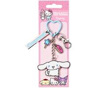 HELL KITTY CINNAMOROLL KEYCHAIN AVEC CHARMES HELLO KITTY - GADGET
