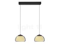Hell Luxxo Suspension LED 2 foyers noir , Vente d'entrepôt, neuf, emballage d'origine Ce luminaire comporte des modules à LED prémontés de classes énergétiques A A++, A+, A