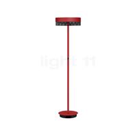 Hell Mesh Lampadaire LED rouge - 120 cm Ce luminaire comporte des modules à LED prémontés de classes énergétiques A A++, A+, A