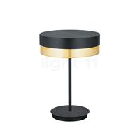 Hell Mesh Lampe de table LED, noir/doré Ce luminaire comporte des modules à LED prémontés de classes énergétiques A A++, A+, A