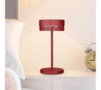 Hell Mesh Lampe rechargeable LED, rouge indien - 30 cm Ce luminaire comporte des modules à LED prémontés de classes énergétiques A A++, A+, A
