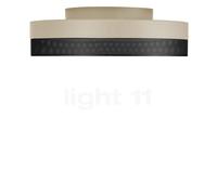 Hell Mesh Plafonnier LED sable - 45 cm Ce luminaire comporte des modules à LED prémontés de classes énergétiques A A++, A+, A